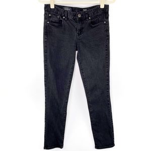 J. Crew Toothpick Jeans Size 28 Ankle Black